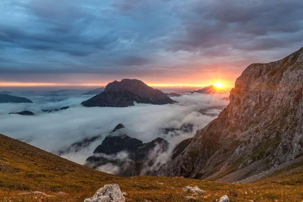 Pool, Pokale, Sauna, Billard, Kirche U. Viel Natur Vordernberg Buitenkant foto