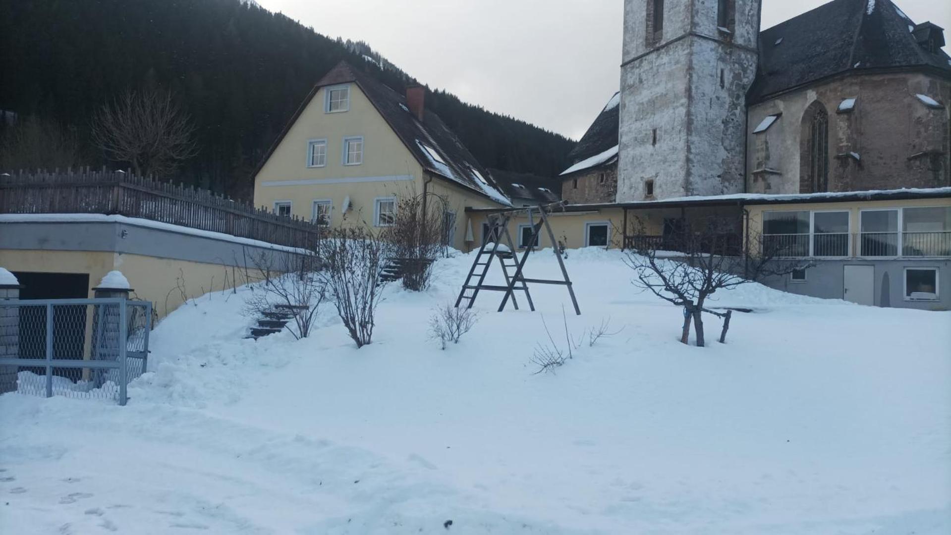 Pool, Pokale, Sauna, Billard, Kirche U. Viel Natur Vordernberg Buitenkant foto